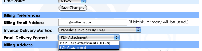 invoiceoptions